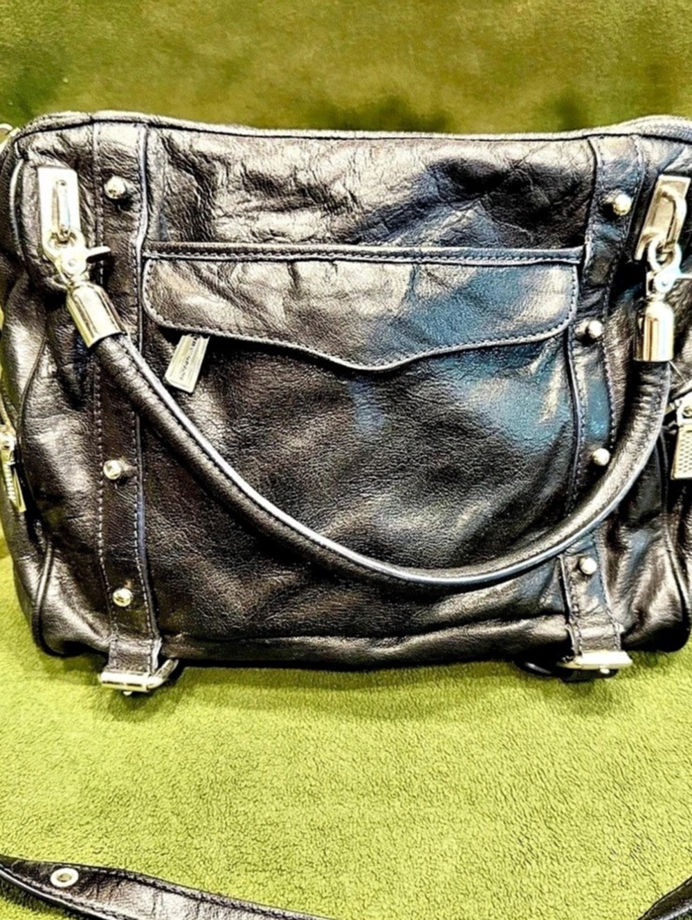 Rebecca Minkoff Morning After Bag MAB Shoulder Bag Black Shoulder Bag